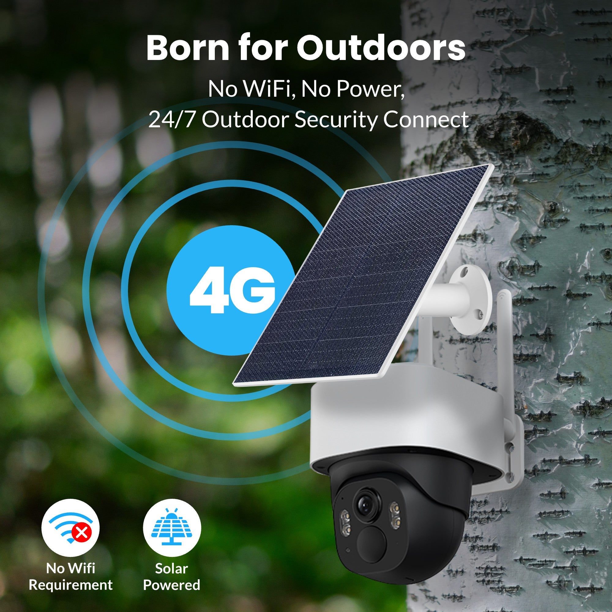 4G-Überwachungskamera 